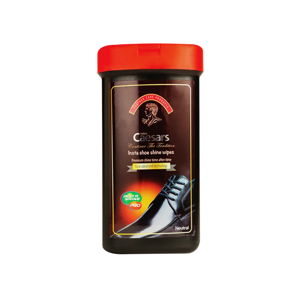 Caesars Shoe Wipes — available for distribution across India