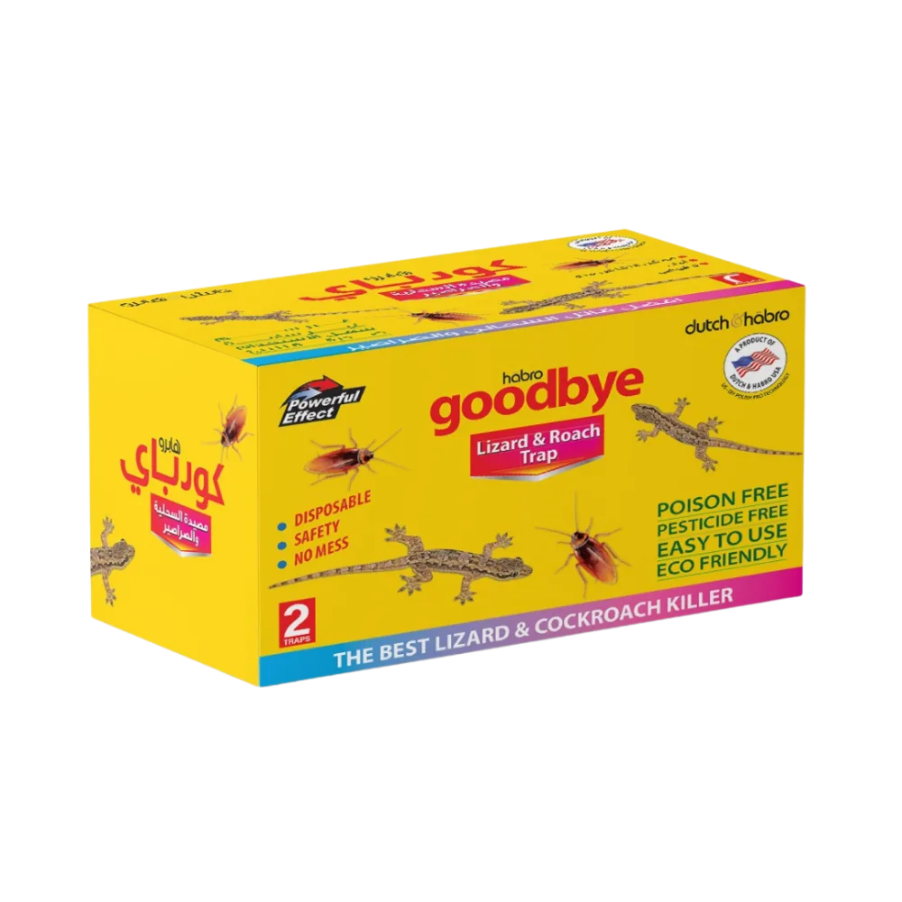 Goodbye Lizard and Roach Trap — available for distribution across India
