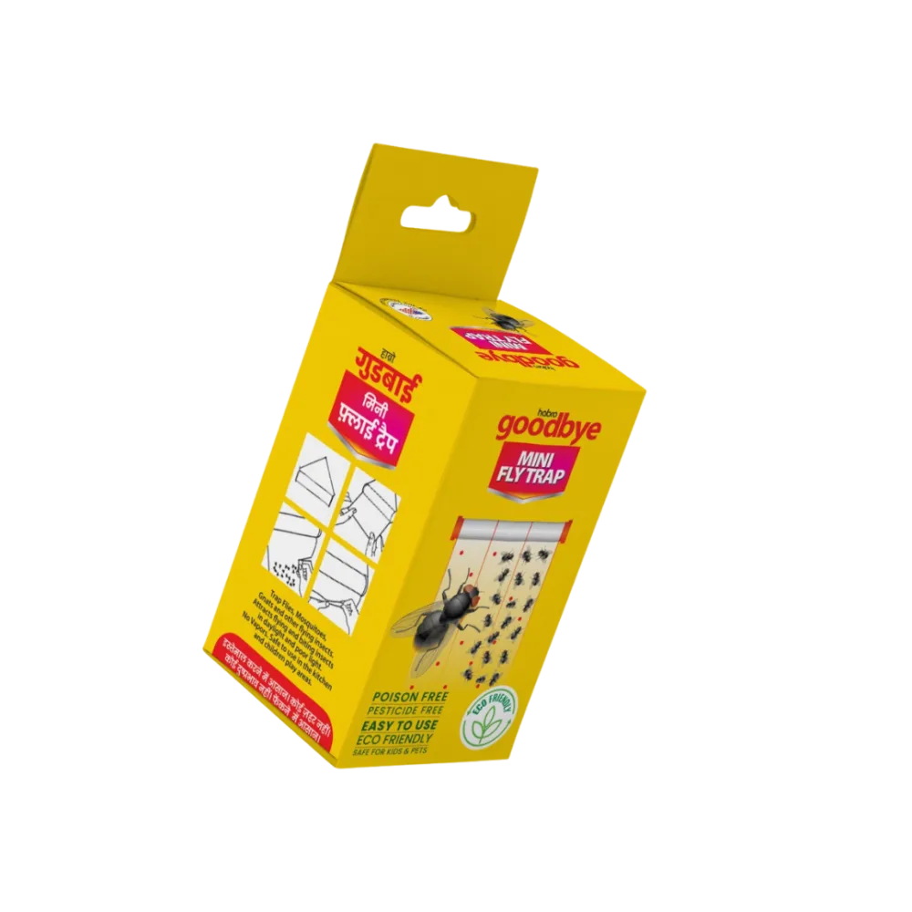 Goodbye Mini Fly Trap — available for distribution across India