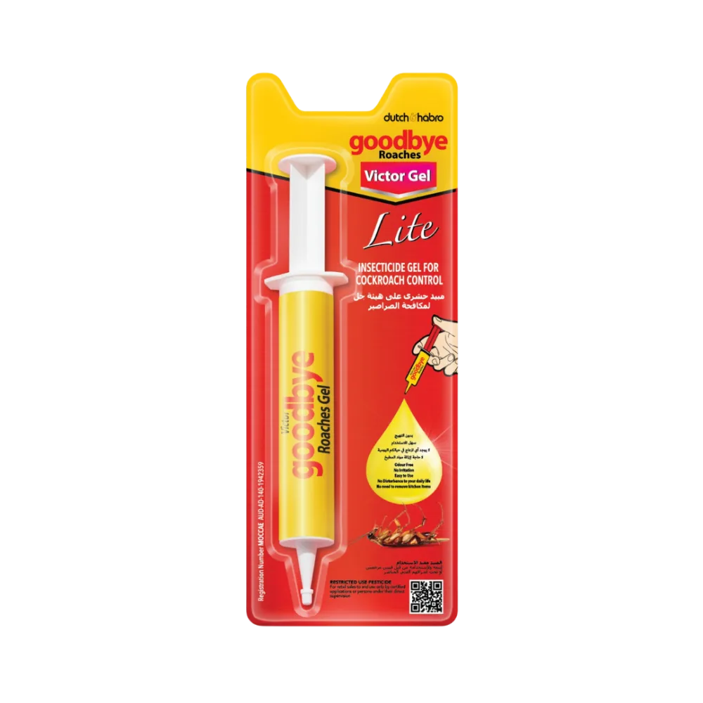 Goodbye Roaches Victor Gel Lite — available for distribution across India