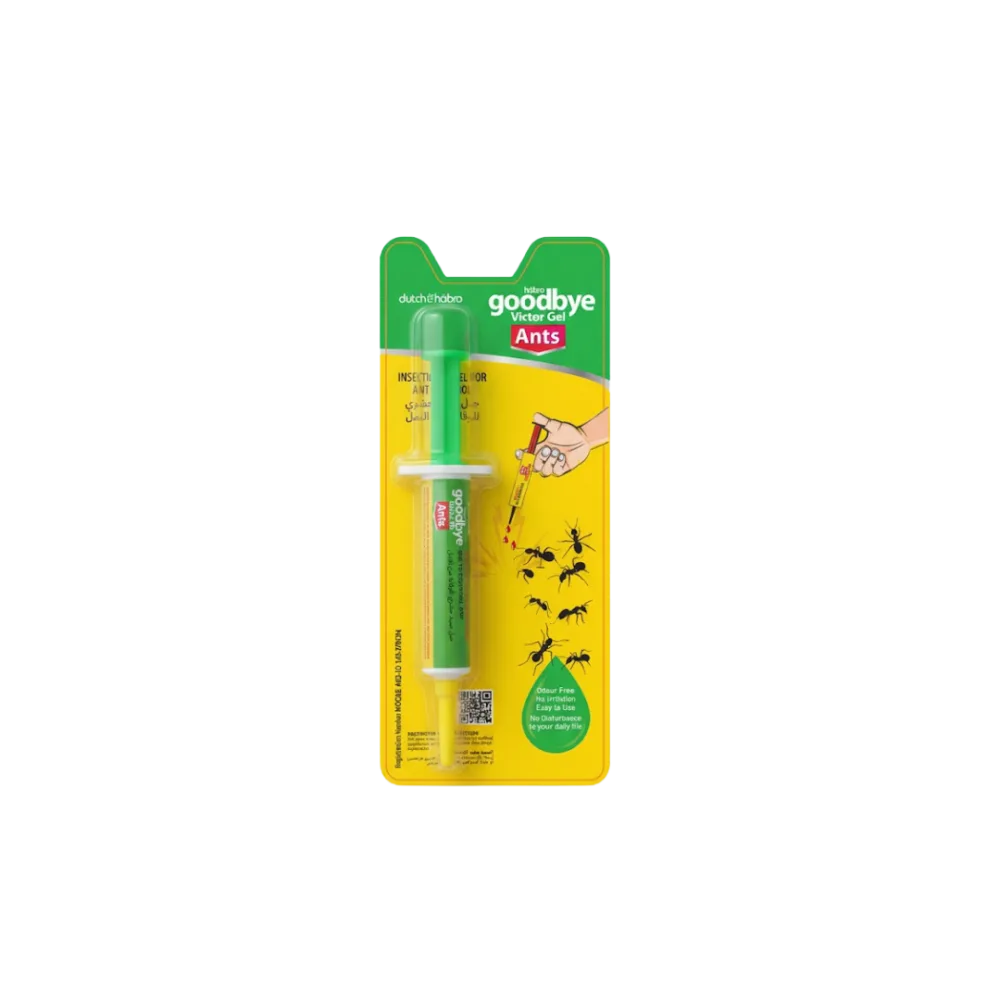 Goodbye Victor Gel Ants — available for distribution across India