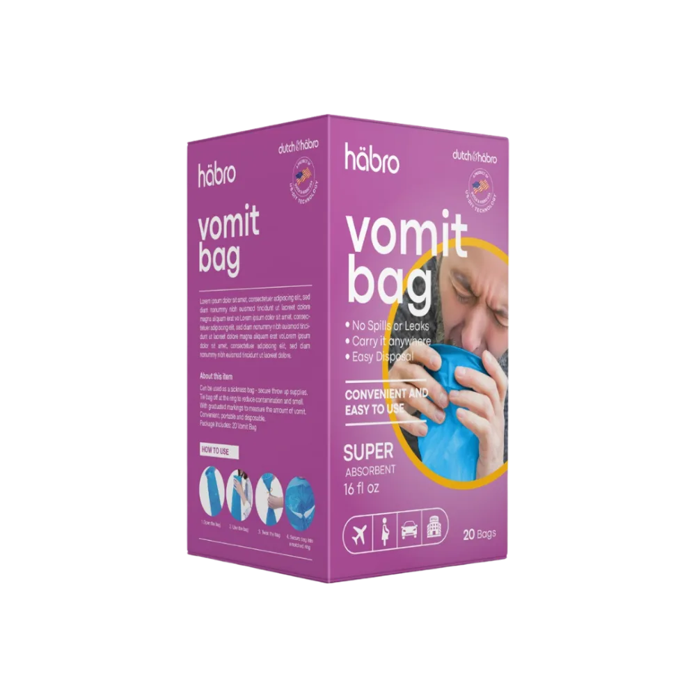 Habro Vomit Bag — available for distribution across India