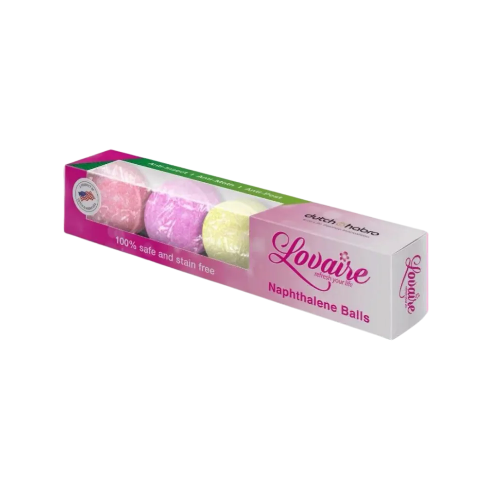 Lovaire Napthalene Balls — available for distribution across India