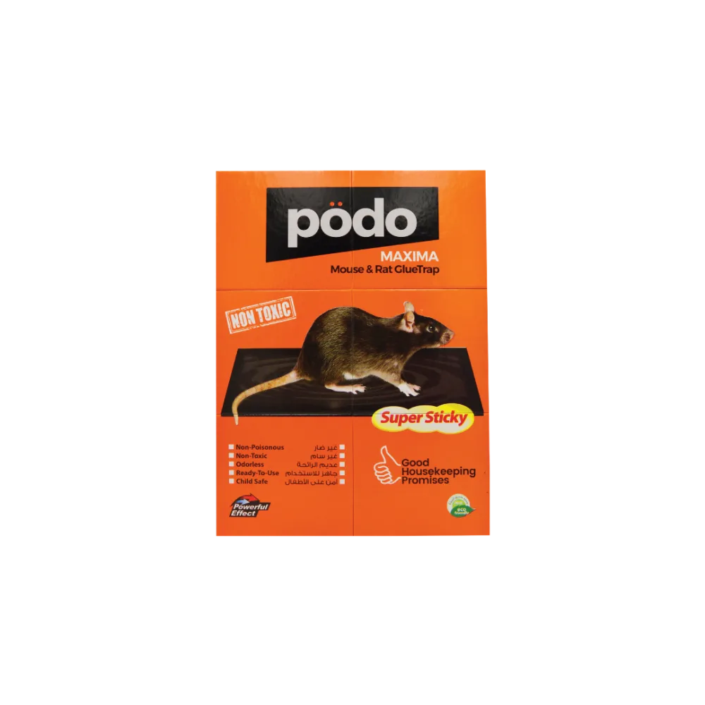 PODO Rat & Mouse Glue Trap Maxima — available for distribution across India